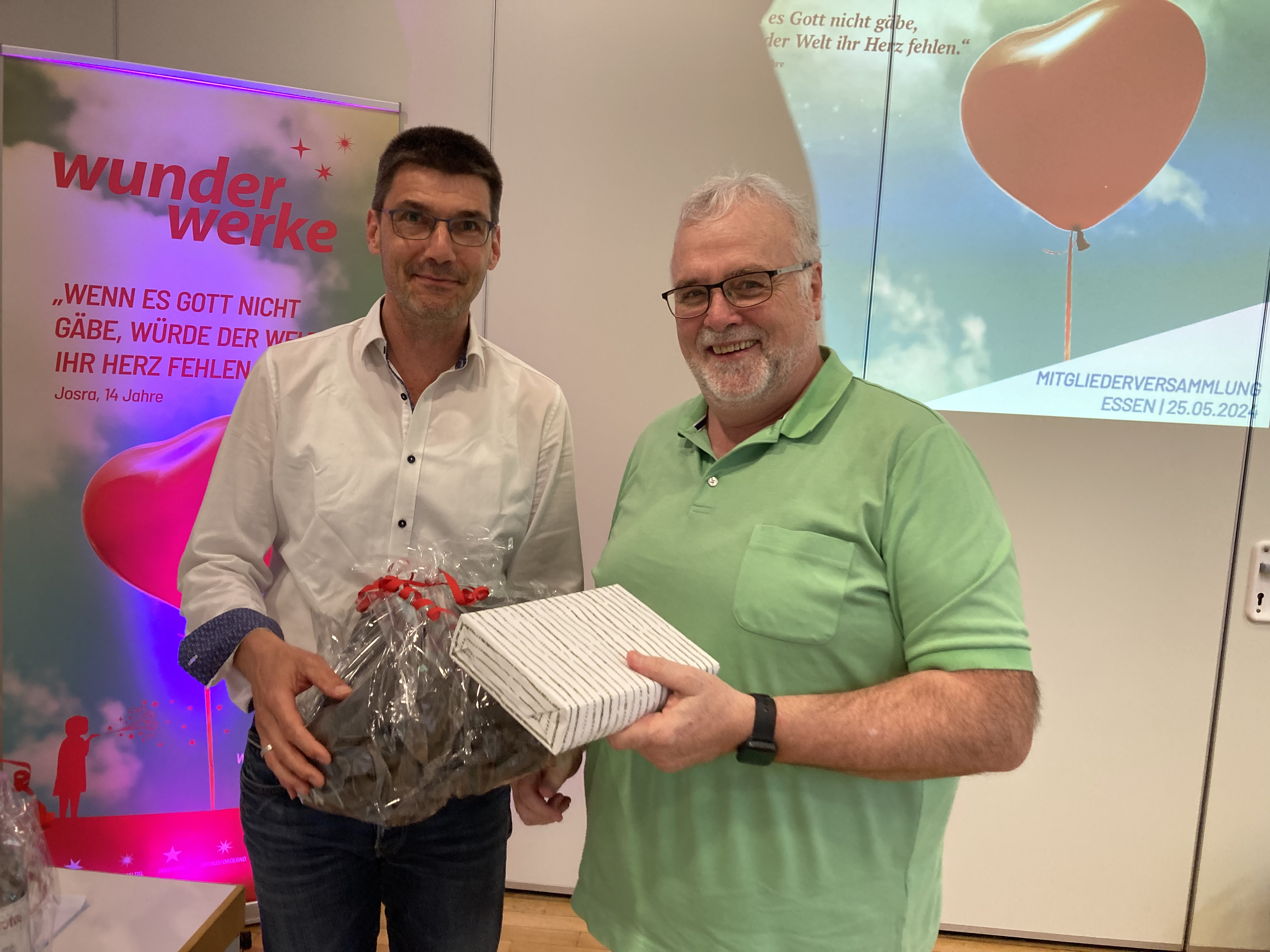Claus Schöngraf (links), Axel Boshamer (rechts)